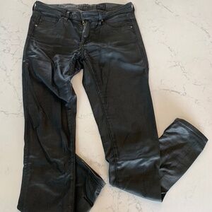 AG Super Skinny Jeans. Color Black. Very good condition